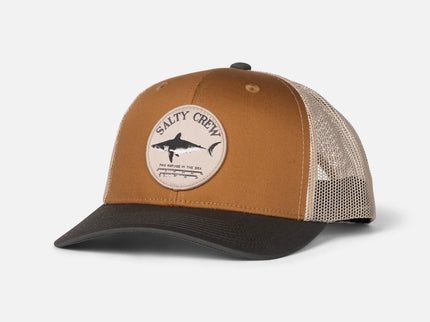 Salty Crew Salty Crew Bruce Trucker Cap Brown Iron