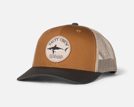 Salty Crew Salty Crew Bruce Trucker Cap Brown Iron