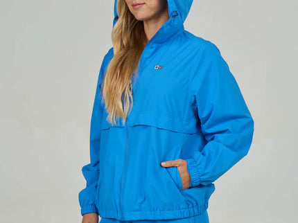Salty Crew Salty Crew Dames Barrier Windbreaker Jacket Bold Blue