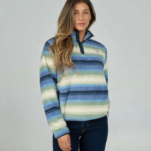 Salty Crew Salty Crew Dames Calm Seas Pullover Blue Horizon