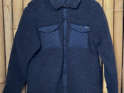 Salty Crew Salty Crew Dames Calm Seas Shacket Dark Navy