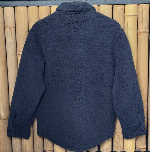 Salty Crew Salty Crew Dames Calm Seas Shacket Dark Navy