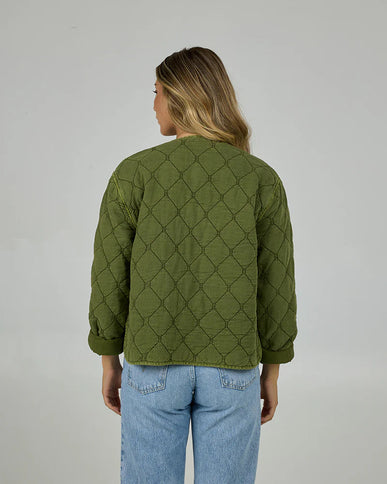 Salty Crew Salty Crew Dames Camp Jacket Fern