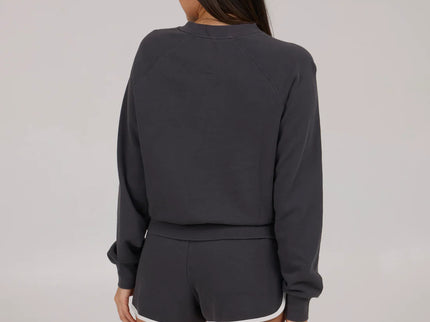 Salty Crew Salty Crew Dames First Mate Crew Charcoal