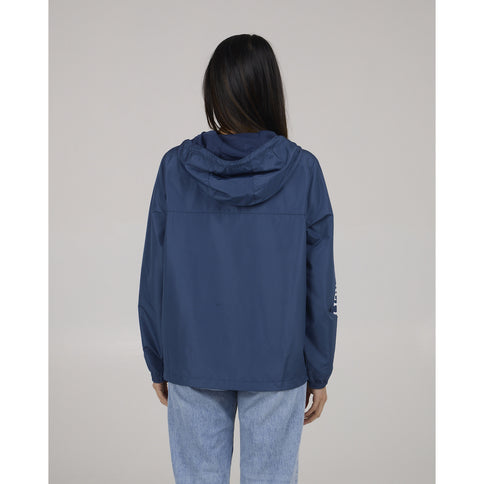 Salty Crew Salty Crew Dames Frits Windbreaker Jacket Denim Blue