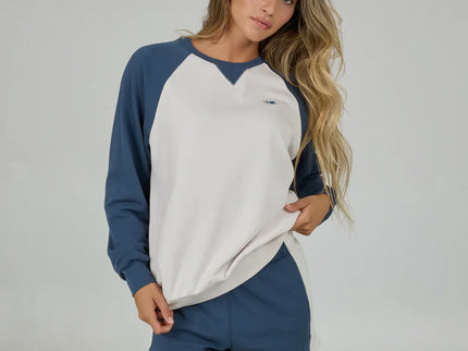 Salty Crew Salty Crew Dames Gone Sailing Crew Indigo