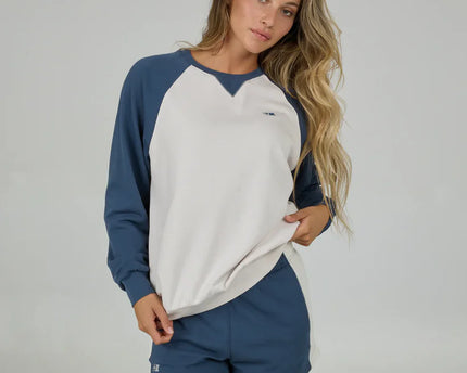 Salty Crew Salty Crew Dames Gone Sailing Crew Indigo