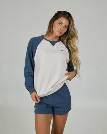 Salty Crew Salty Crew Dames Gone Sailing Crew Indigo