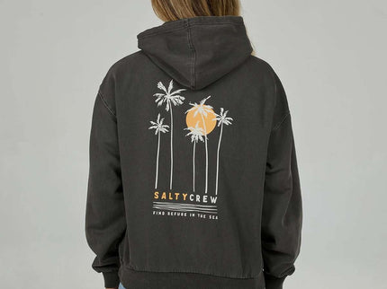 Salty Crew Salty Crew Dames Palms Hoodie Faded Black