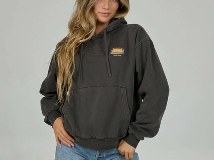 Salty Crew Salty Crew Dames Palms Hoodie Faded Black