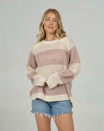 Salty Crew Salty Crew Dames Signal Crew Mushroom