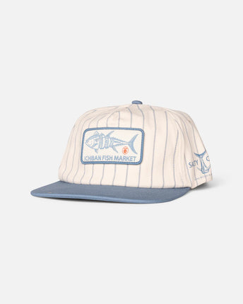 Salty Crew Salty Crew Fish Market Snapback Cap Off White/Slate