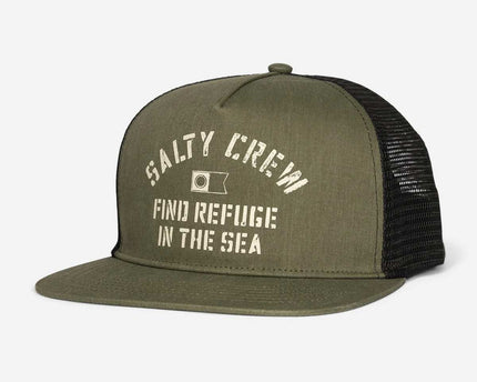 Salty Crew Salty Crew Good Times Trucker Cap Olive