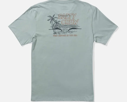 Salty Crew Salty Crew Heren A Frame S/S Tee Mackerel