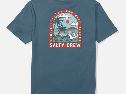 Salty Crew Salty Crew Heren Archway Classic S/S Tee Slate