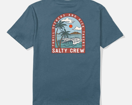 Salty Crew Salty Crew Heren Archway Classic S/S Tee Slate