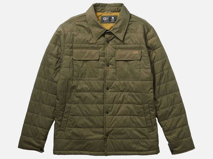 Salty Crew Salty Crew Heren Barrier Shacket Olive