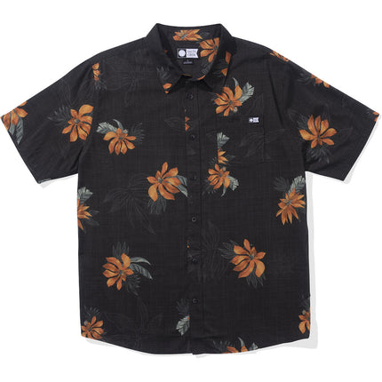 Salty Crew Salty Crew Heren Bloomin S/S Woven Shirt Black