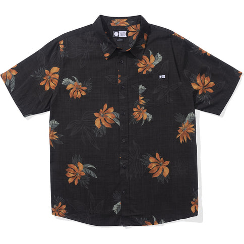Salty Crew Salty Crew Heren Bloomin S/S Woven Shirt Black
