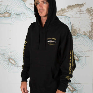 Salty Crew Salty Crew Heren Bruce Hood Fleece Black