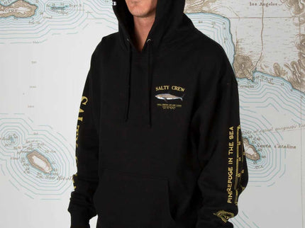 Salty Crew Salty Crew Heren Bruce Hood Fleece Black