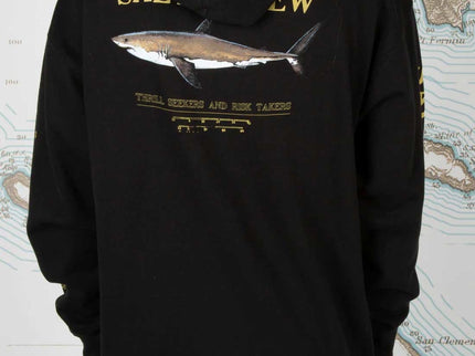 Salty Crew Salty Crew Heren Bruce Hood Fleece Black