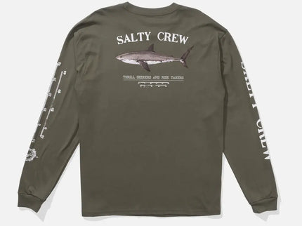 Salty Crew Salty Crew Heren Bruce  L/S Tee Dusty Olive