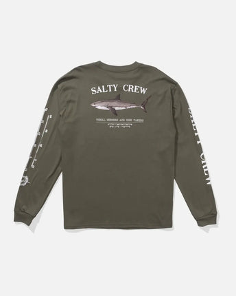 Salty Crew Salty Crew Heren Bruce  L/S Tee Dusty Olive