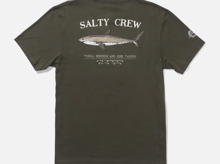 Salty Crew Salty Crew Heren Bruce Premium S/S Tee Dusty Olive