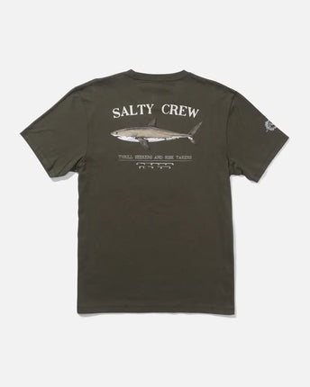 Salty Crew Salty Crew Heren Bruce Premium S/S Tee Dusty Olive