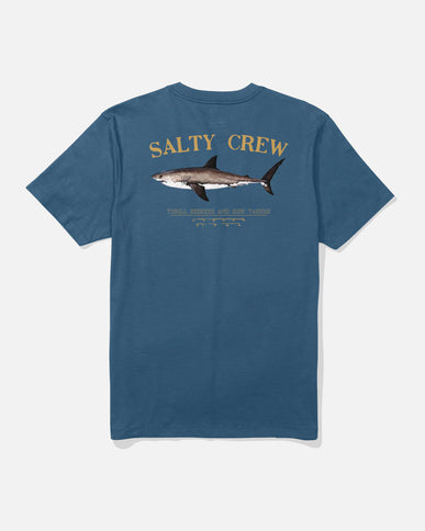 Salty Crew Salty Crew Heren Bruce S/S Tee Cast Blue
