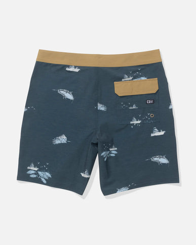 Salty Crew Salty Crew Heren Crew Boardshort Midnight Navy