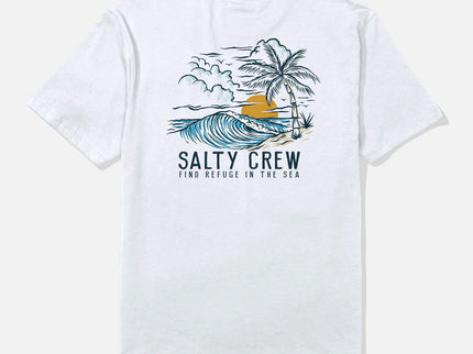Salty Crew Salty Crew Heren Day Off Classic S/S Tee White