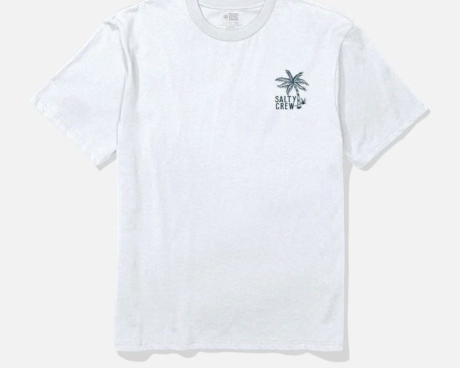 Salty Crew Salty Crew Heren Day Off Classic S/S Tee White