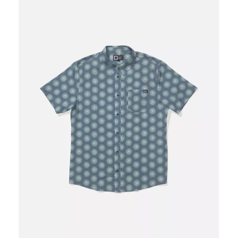 Salty Crew Salty Crew Heren Drifter S/S Button Up Shirt Magnet