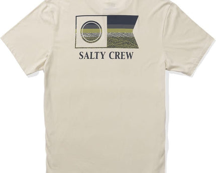 Salty Crew Salty Crew Heren Flagship Fill S/S Tee Moonbeam