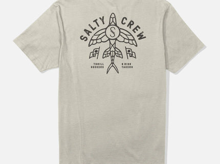 Salty Crew Salty Crew Heren Flyer S/S Tee Moonbeam