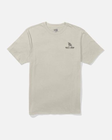 Salty Crew Salty Crew Heren Flyer S/S Tee Moonbeam
