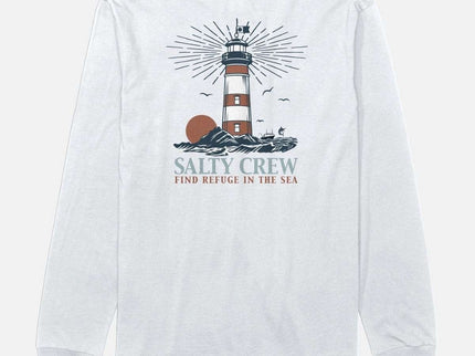 Salty Crew Salty Crew Heren High Beam L/S Tee White