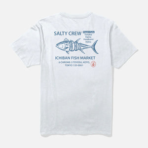 Salty Crew Salty Crew Heren Ichiban S/S Tee White