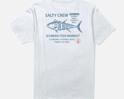 Salty Crew Salty Crew Heren Ichiban S/S Tee White