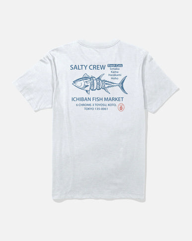 Salty Crew Salty Crew Heren Ichiban S/S Tee White