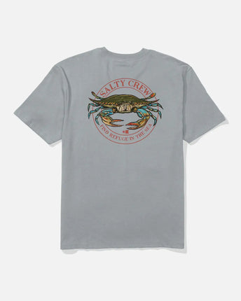 Salty Crew Salty Crew Heren Jimmy S/S Tee Quarry