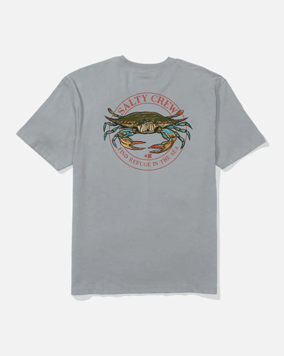 Salty Crew Salty Crew Heren Jimmy S/S Tee Quarry