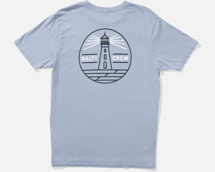 Salty Crew Salty Crew Heren Lookout Vintage S/S Tee Blue Fog