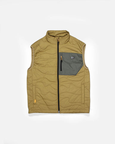 Salty Crew Salty Crew Heren Pulse Packable Vest Fennel Seed
