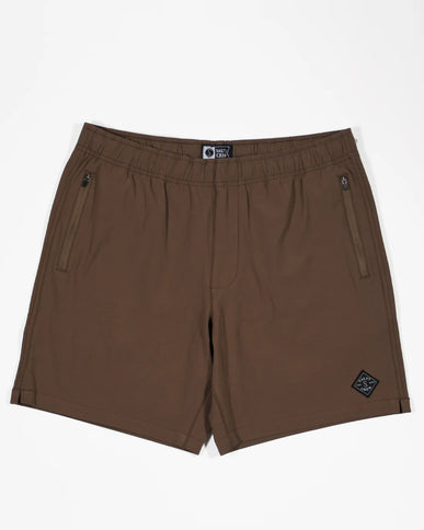 Salty Crew Salty Crew Heren Rone Walshort Dark Brown