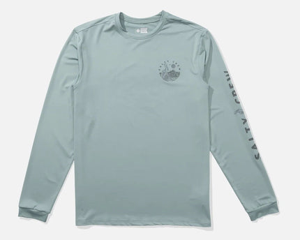 Salty Crew Salty Crew Heren Stake Out LS Lycra Mackerel