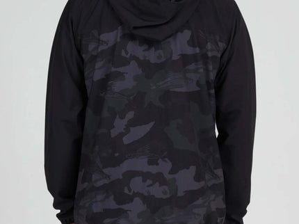 Salty Crew Salty Crew Heren Stowaway Jacket Black Camo