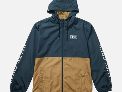 Salty Crew Salty Crew Heren Surface Windbreaker Jacket Navy/Straw